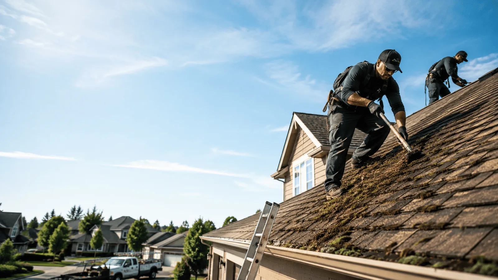 Roof Moss Removal in Central Islip, NY near me